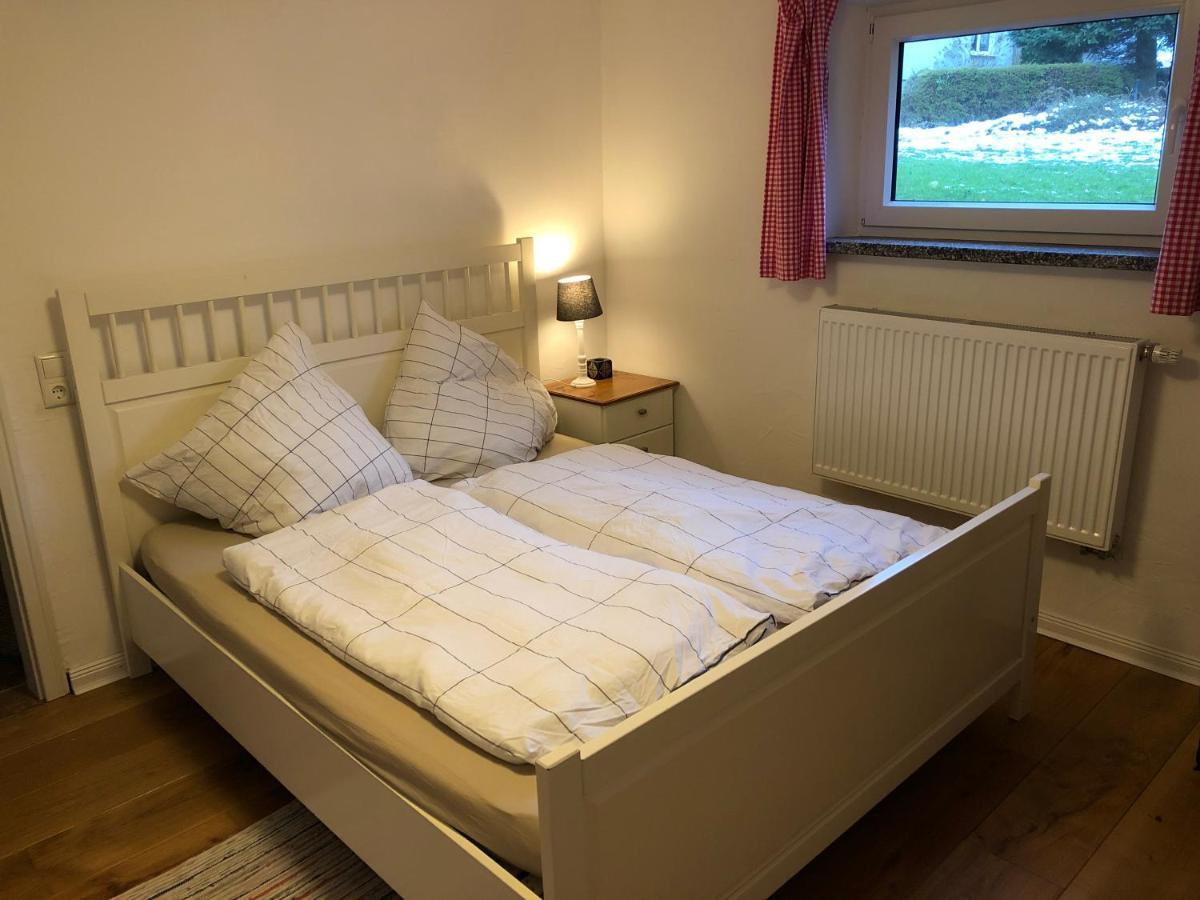 Ferienwohnung Am Waldrand Mit Sauna Biendorf Exterior photo